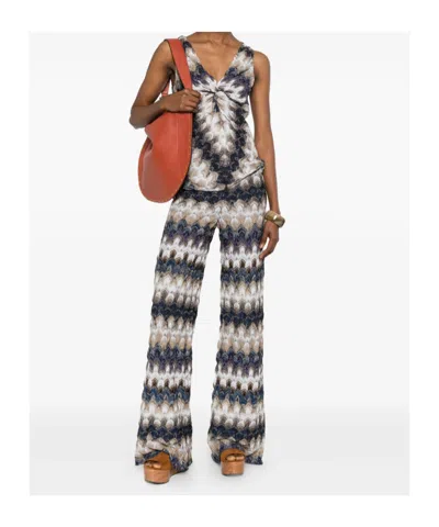 Missoni Zig Zag-pattern Trousers In Multi