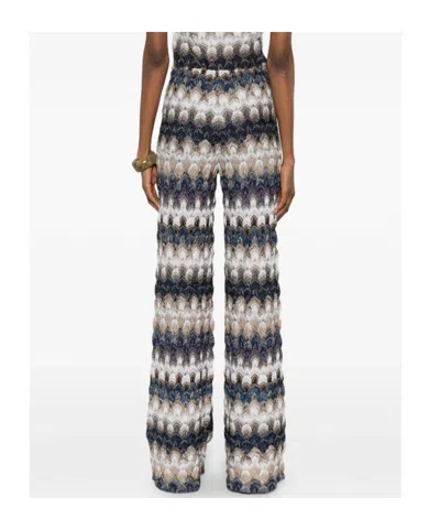 Missoni Zig Zag-pattern Trousers In Multi