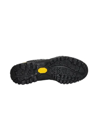 Roa Sneaker Pull Tab Rubber Sole Design In Black