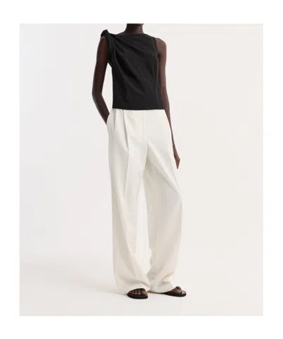 Rohe Asymmetrical T-shirt In Black