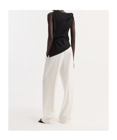 Rohe Asymmetrical T-shirt In Black