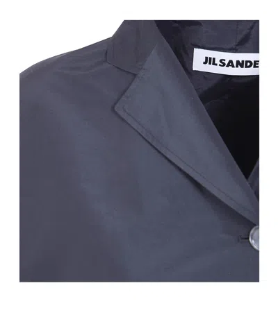 Jil Sander Long-sleeve Jacket In Gray