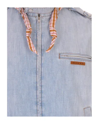 Marni Long-sleeve Casual Jacket In Multi