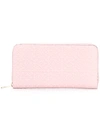 Loewe Embossed Wallet  In Pink