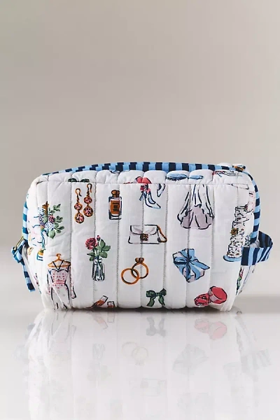 Printfresh Quilted Pouch In Multi