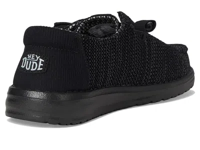 Hey Dude Wendy Stretch Sox Slipon In Black
