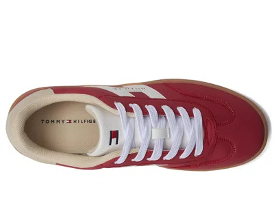 Tommy Hilfiger Hilfiger Logo Skater Sneaker In Red