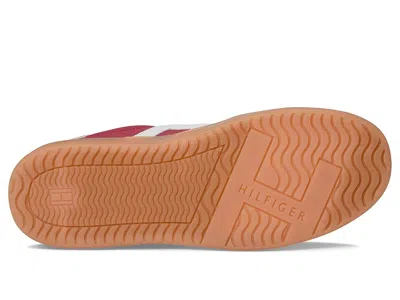 Tommy Hilfiger Hilfiger Logo Skater Sneaker In Red