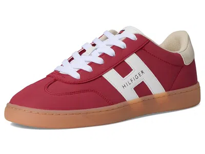 Tommy Hilfiger Hilfiger Logo Skater Sneaker In Red