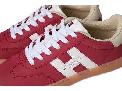 Tommy Hilfiger Hilfiger Logo Skater Sneaker In Red