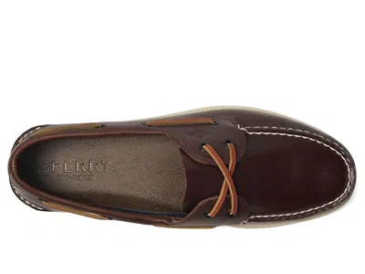 Sperry Top-sider Authentic Original Leather Mens Boat Shoes Colour: Brown, Size: 9.5