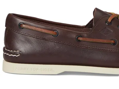Sperry Top-sider Authentic Original Leather Mens Boat Shoes Colour: Brown, Size: 9.5
