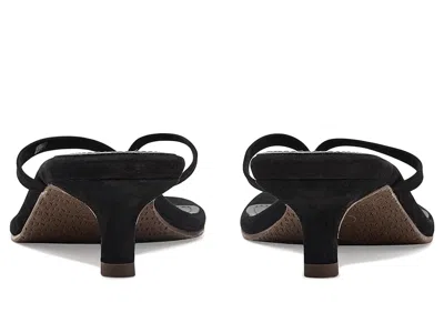 Tkees Julia Square Toe Suede Flip Flop In Black