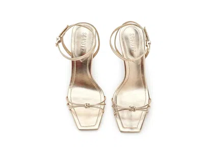 Schutz Haven Bamboo In Silver