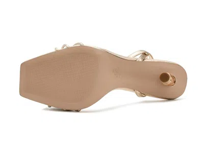 Schutz Haven Bamboo In Silver