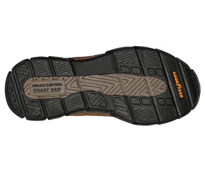 Skechers Wide Width Respected Boswell Boot In Brown