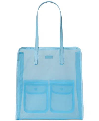 Kate Spade Breezy Medium Mesh Tote Bag In Blue