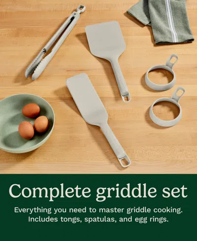 Cuisinart Nylon 5-piece Griddle Tool Set In Silver