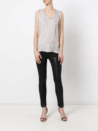 Shop Tom Ford Flared Tank Top - Neutrals