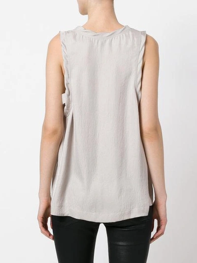 Shop Tom Ford Flared Tank Top - Neutrals