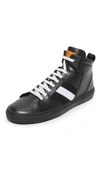 BALLY Hedern High Top Sneakers,BBALL30083
