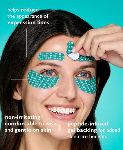 Peter Thomas Roth Peptide Skinjection™ Peptide-infused Face & Eye Tape In Transparent