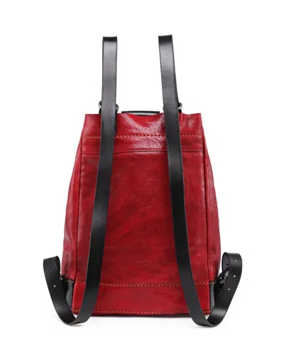Old Trend Canna Small Drawstring Backpack In Red