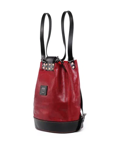 Old Trend Canna Small Drawstring Backpack In Red
