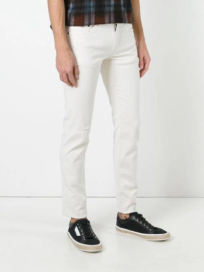 Shop Dolce & Gabbana Slim-fit Jeans - White