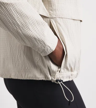 On Courtside Eaze Jacket In Brown