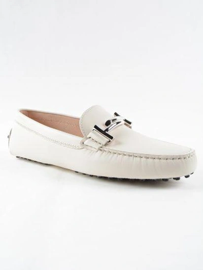 Shop Tod's Tod`s Gommini Maxi Doppia T In Bmarmo