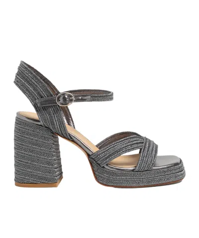 Castañer Valle Metallic-finish Espadrilles In Multi