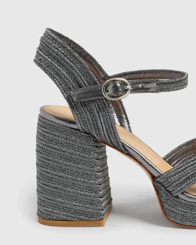 Castañer Valle Metallic-finish Espadrilles In Multi