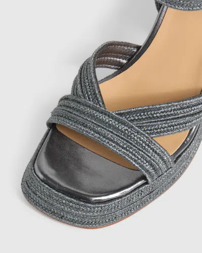Castañer Valle Metallic-finish Espadrilles In Multi