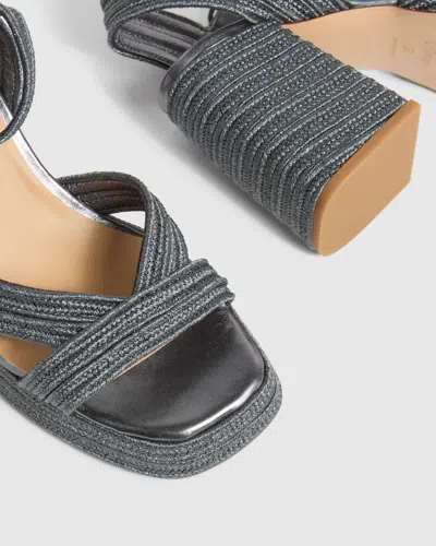 Castañer Valle Metallic-finish Espadrilles In Multi
