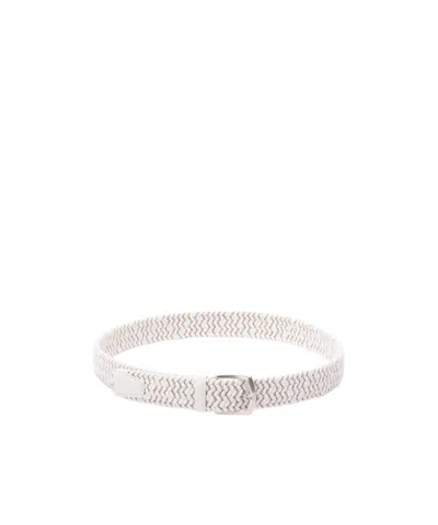 Orciani St. Topez Elast Belt In White