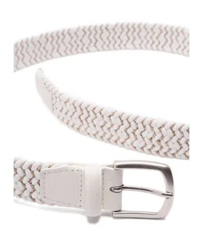 Orciani St. Topez Elast Belt In White