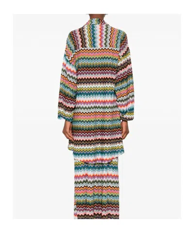 Missoni Herringbone Shirt In Multi