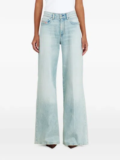 Diesel Jeans Flare Taille Moyenne 1978 D-akemi In Blue