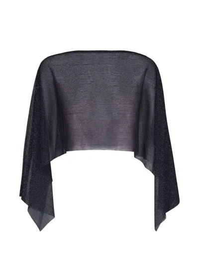Talbot Runhof 루시 인 더 스카이 스톨 In Black