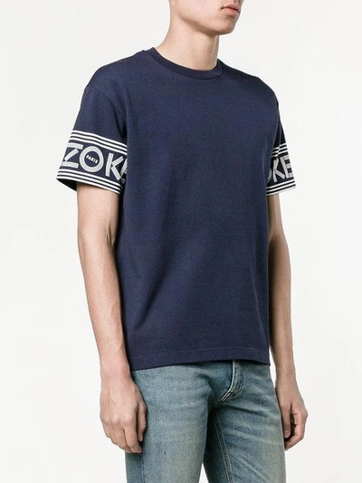 Shop Kenzo Logo Print T-shirt