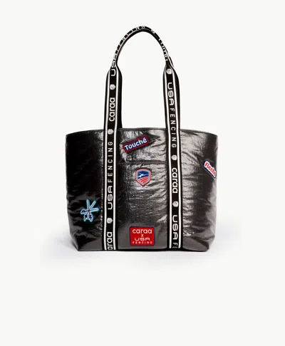 Caraa X Usa Fencing Collaboration Insulated Tote In Black