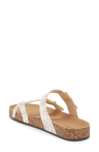 Top Moda Amara Toe Loop Sandal In Multi
