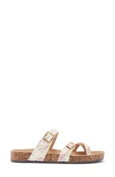 Top Moda Amara Toe Loop Sandal In Multi