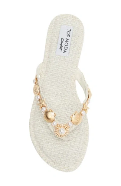 Top Moda Robin Flip Flop In Multi