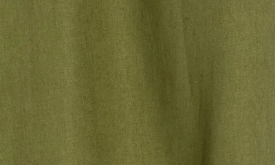 Max Studio Cropped Drawstring Pants In Green