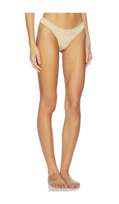 Devon Windsor Fletcher Bikini Bottom In Neutral