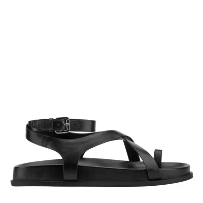 Marc Fisher Ltd Bevy Ankle Strap Sandal In Black