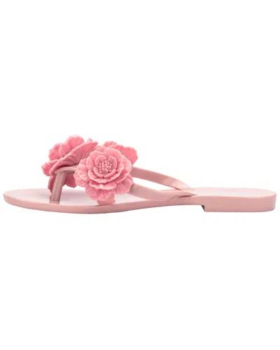 Melissa Shoes Harmonic Springtime Flip Flop In Pink