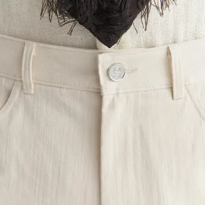 Séfr Belt Loop Shorts In Neutral